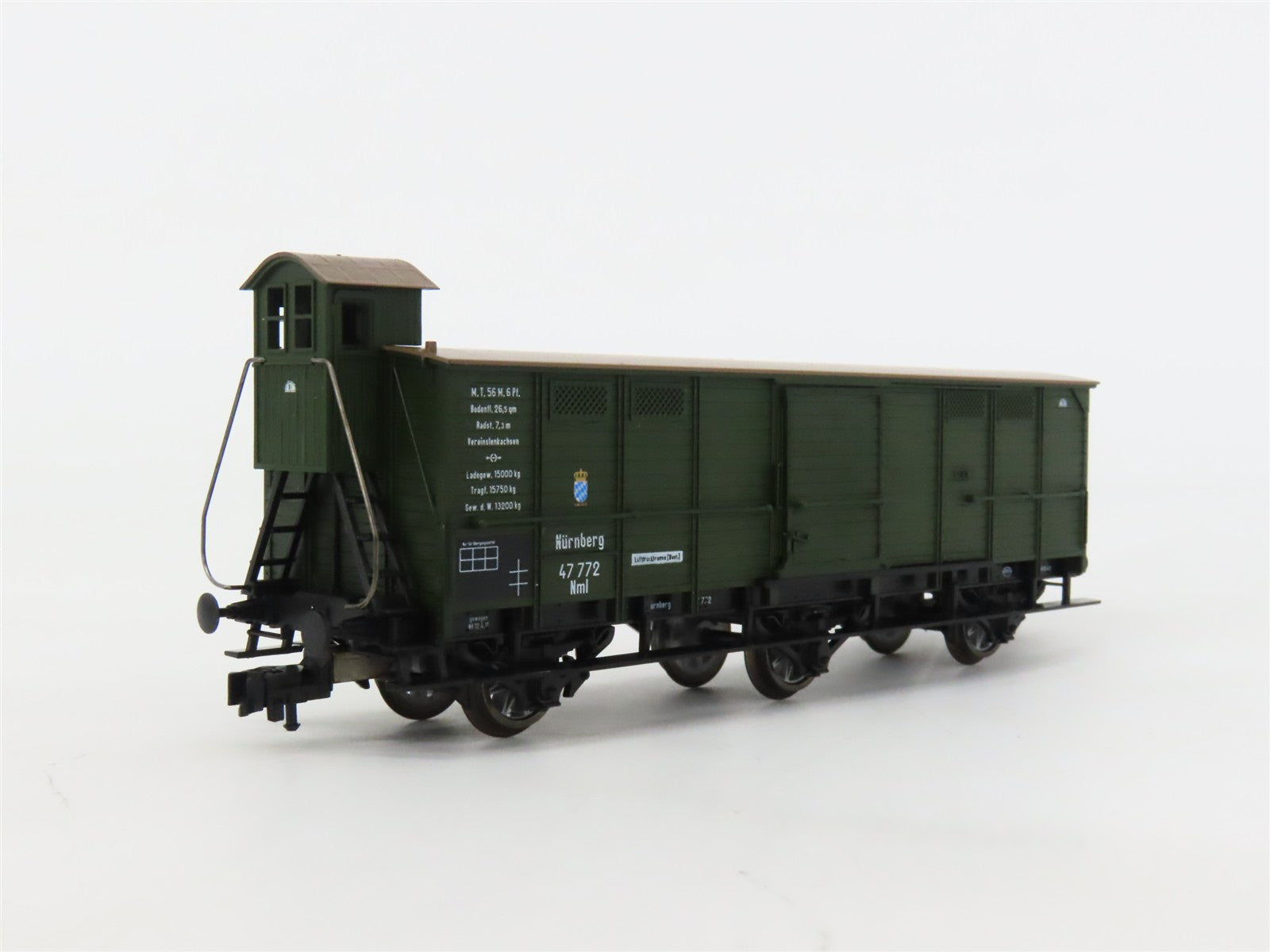 HO Scale Trix 23905 K.Bay.Sts.B. Royal Bavarian Nurnberg Car #47772