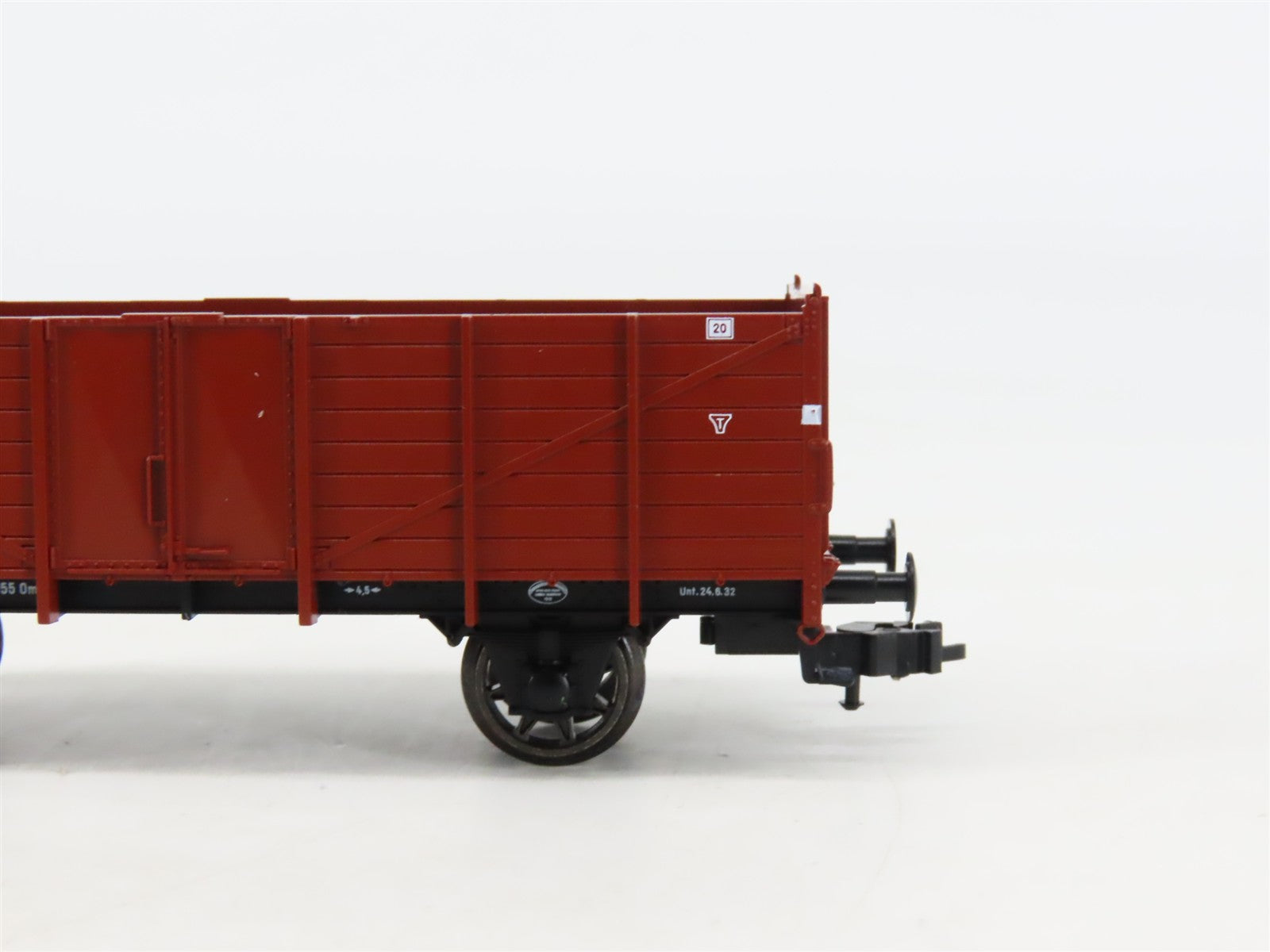 HO Scale Fleischamnn 5215K DR Deutsche Reichsbahn Gondola #26055