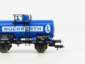 HO Scale Fleischmann 5436K DR Duetsche Reichsbahn Ruckforth Tankcar #581092