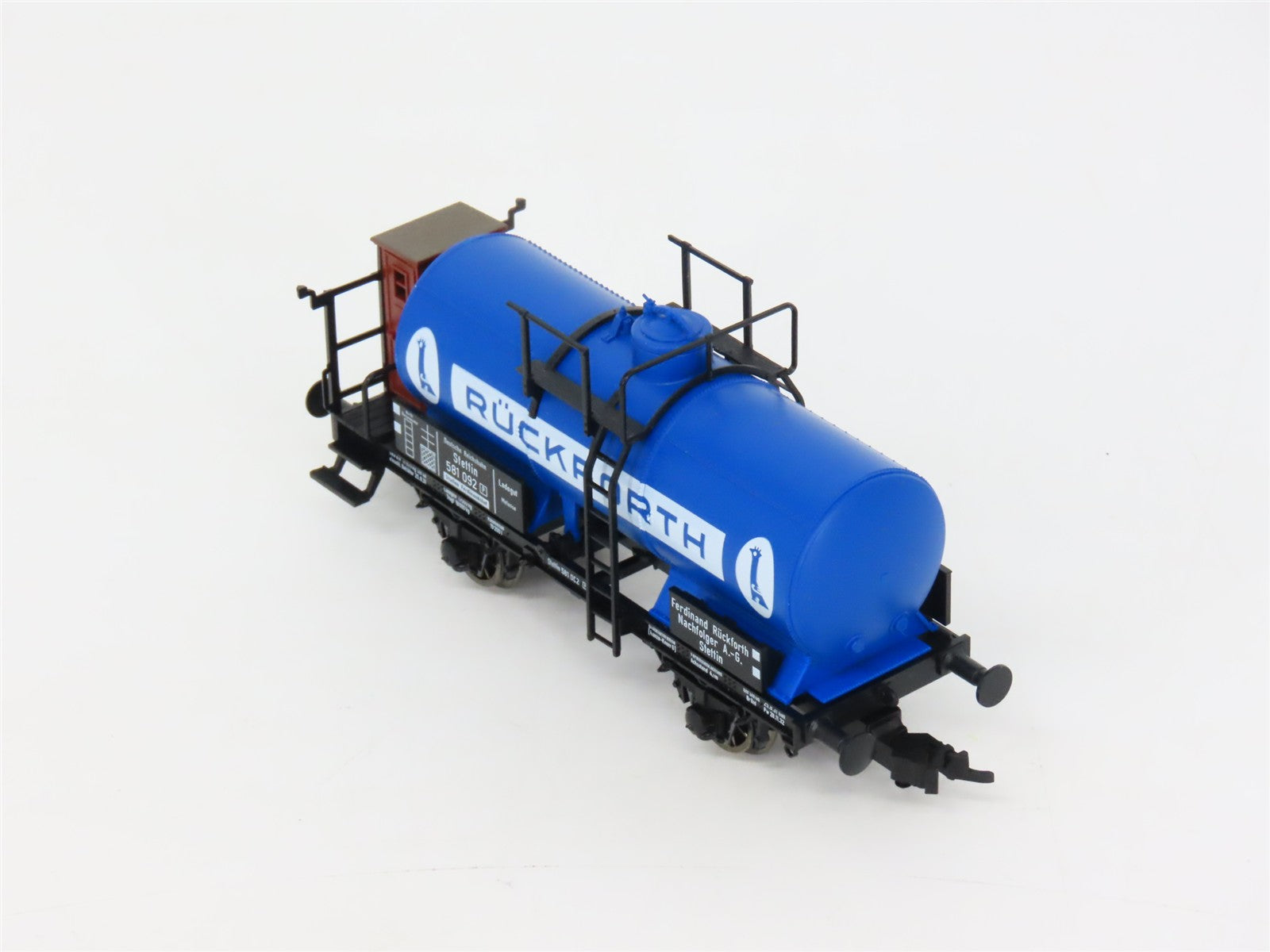 HO Scale Fleischmann 5436K DR Duetsche Reichsbahn Ruckforth Tankcar #581092