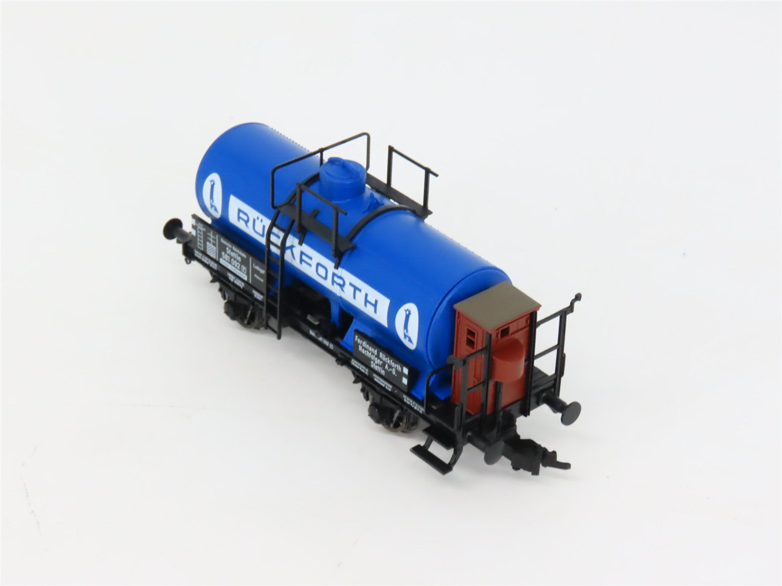 HO Scale Fleischmann 5436K DR Duetsche Reichsbahn Ruckforth Tankcar #581092