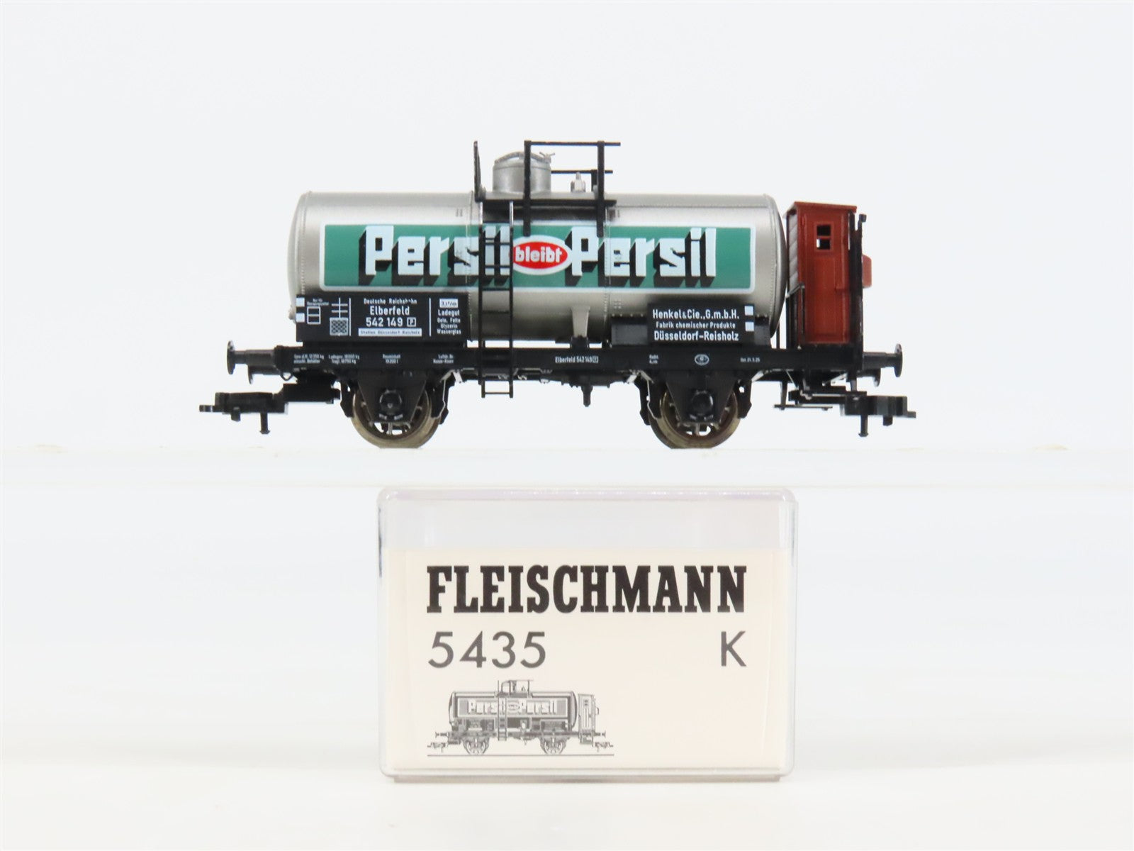 HO Scale Fleischmann 5435K DR Deutsche Reichsbahn Persil Tankcar #542149