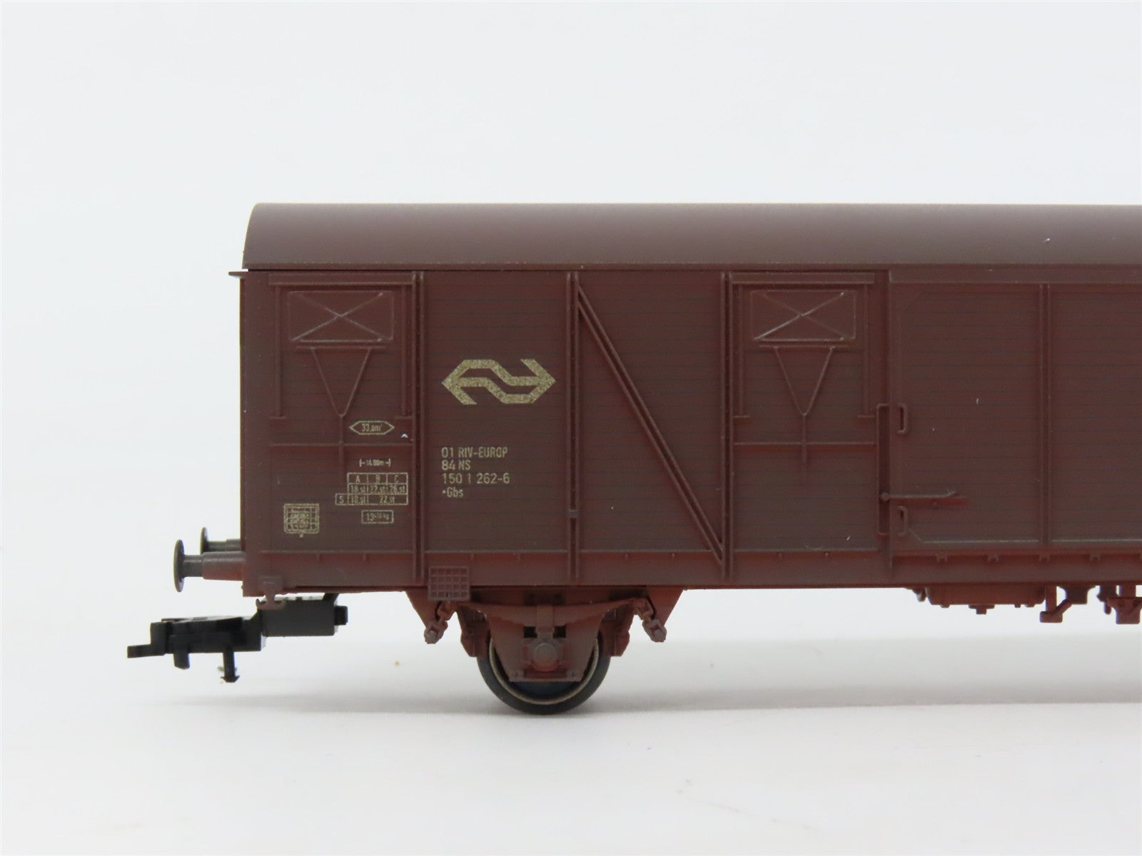 HO Scale Marklin 47313 NS Dutch Railways Covered Wagon 3-Pack