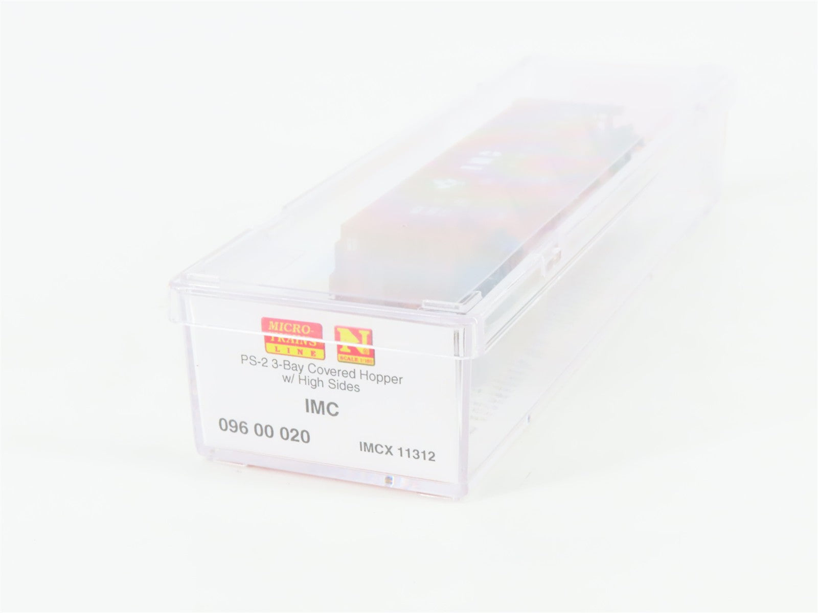 N Scale Micro-Trains MTL 09600020 IMCX IMC 3-Bay Covered Hopper 11312