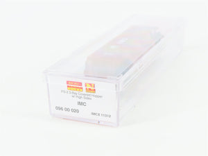 N Scale Micro-Trains MTL 09600020 IMCX IMC 3-Bay Covered Hopper 11312