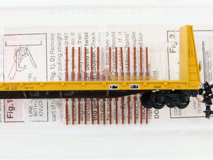N Scale Micro-Trains MTL 54130 IHB Indiana Harbor Belt 61' Flat Car 17021