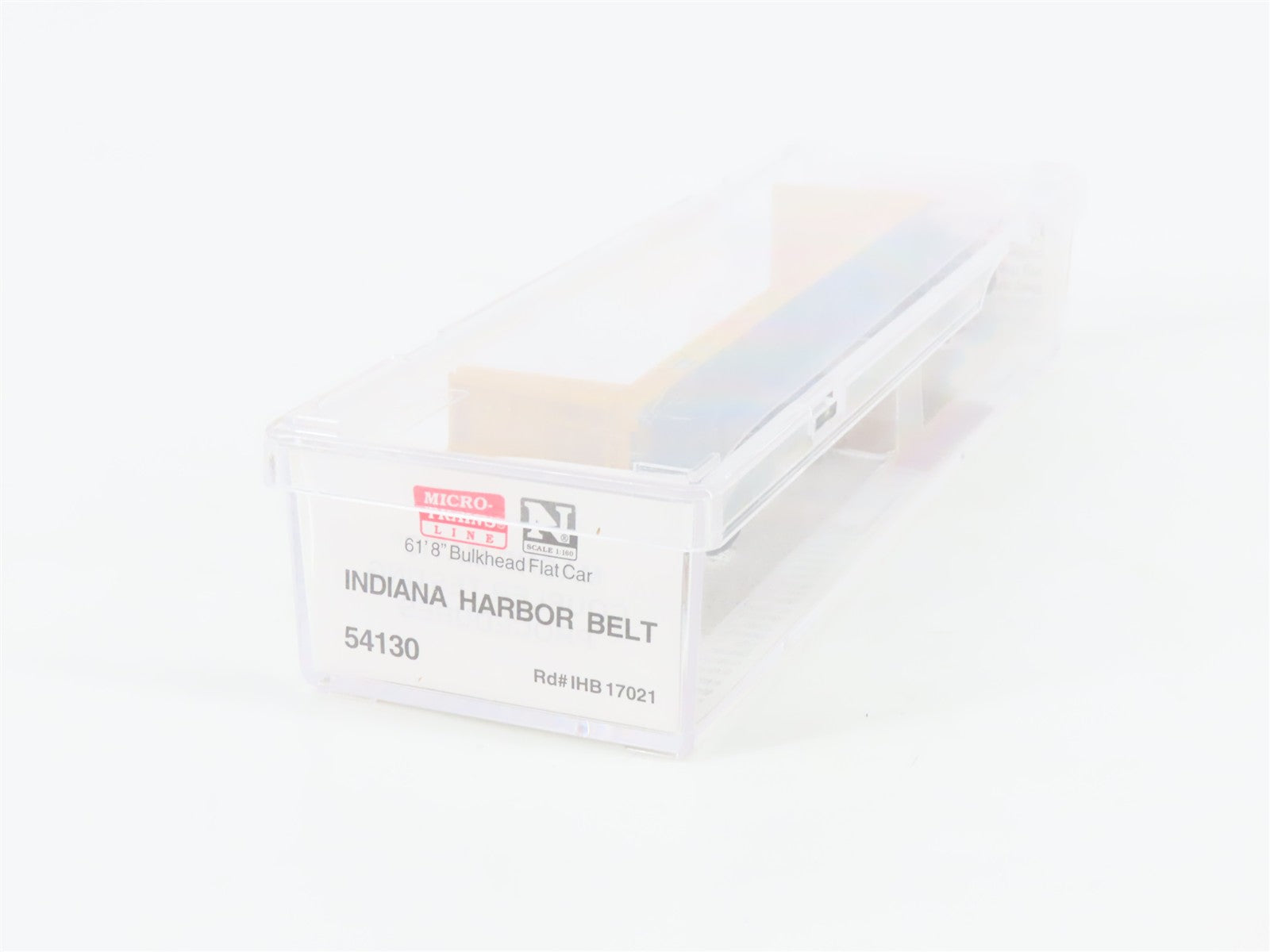 N Scale Micro-Trains MTL 54130 IHB Indiana Harbor Belt 61' Flat Car 17021