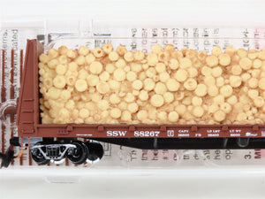 N Scale Micro-Trains MTL 05400030 SSW St. Louis Southwestern 61' Flat Car 88267