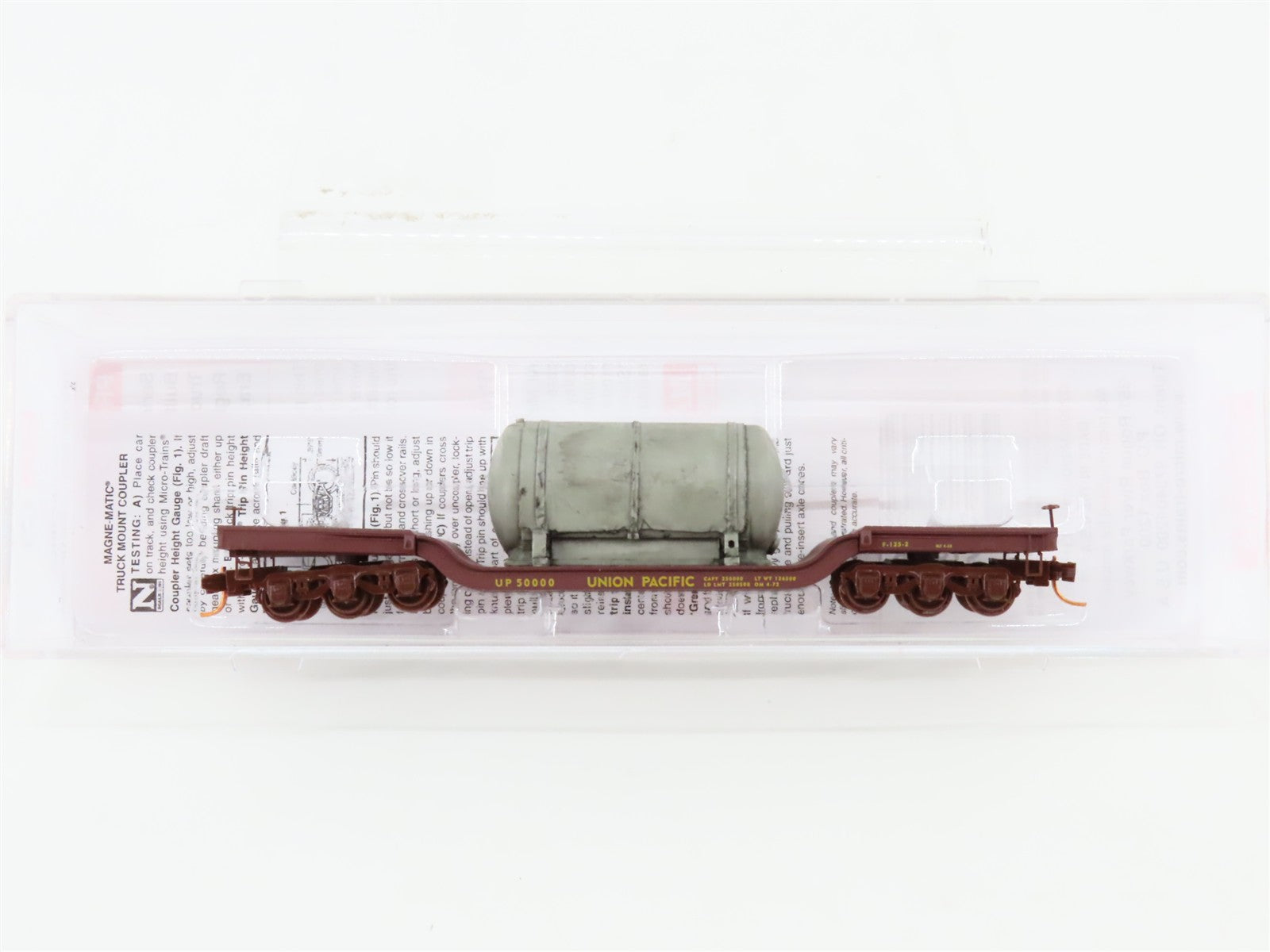 N Scale Micro-Trains MTL 10900220 UP Union Pacific Flat Car 50000