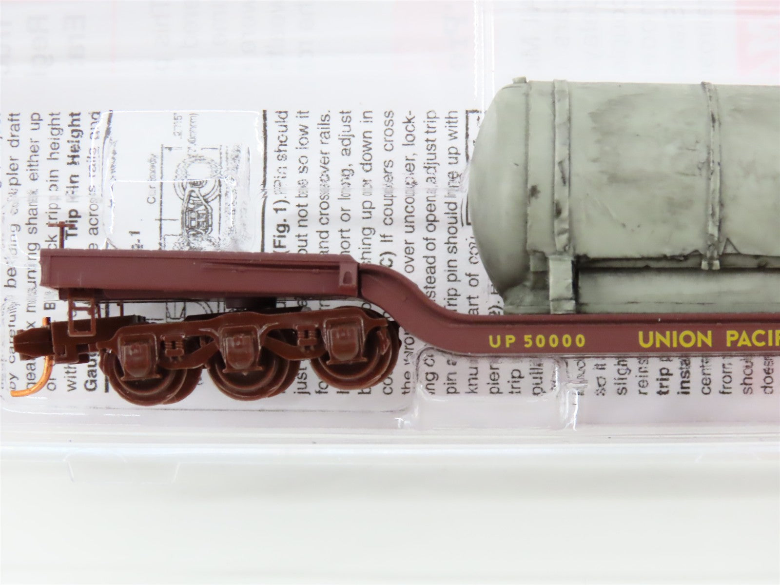 N Scale Micro-Trains MTL 10900220 UP Union Pacific Flat Car 50000