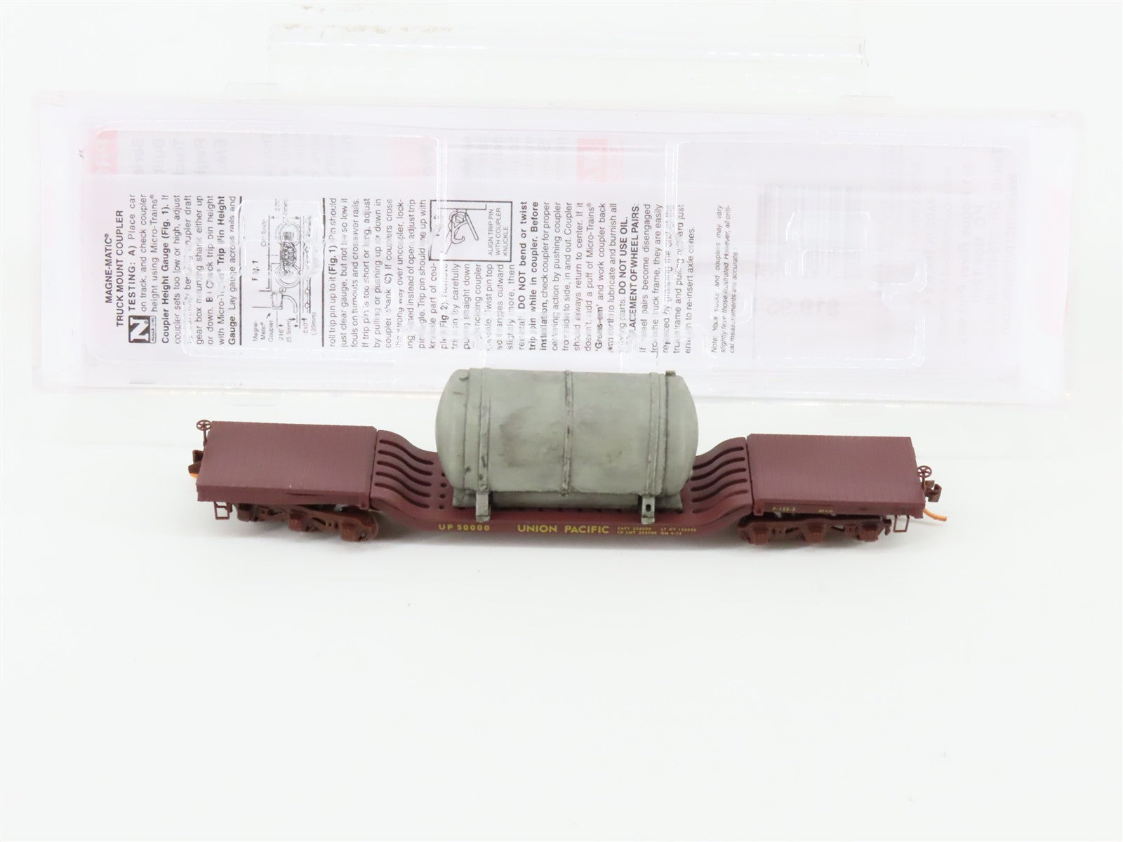 N Scale Micro-Trains MTL 10900220 UP Union Pacific Flat Car 50000