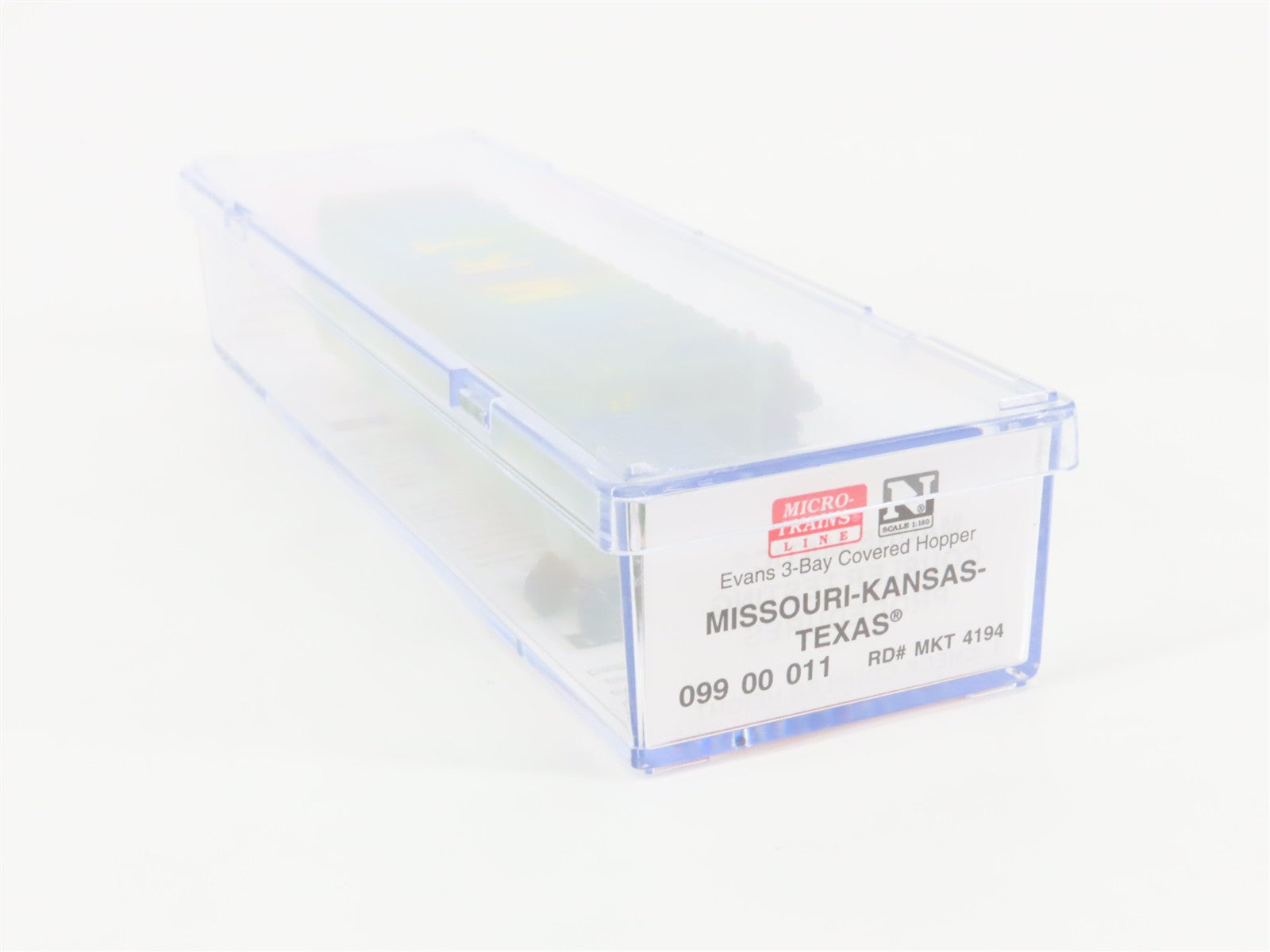N Scale Micro-Trains MTL 09900011 MKT Missouri-Kansas-Texas 3-Bay Hopper 4194