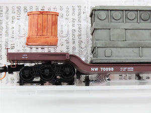N Scale Micro-Trains MTL 109240 NW Norfolk & Western Flat Car 70098