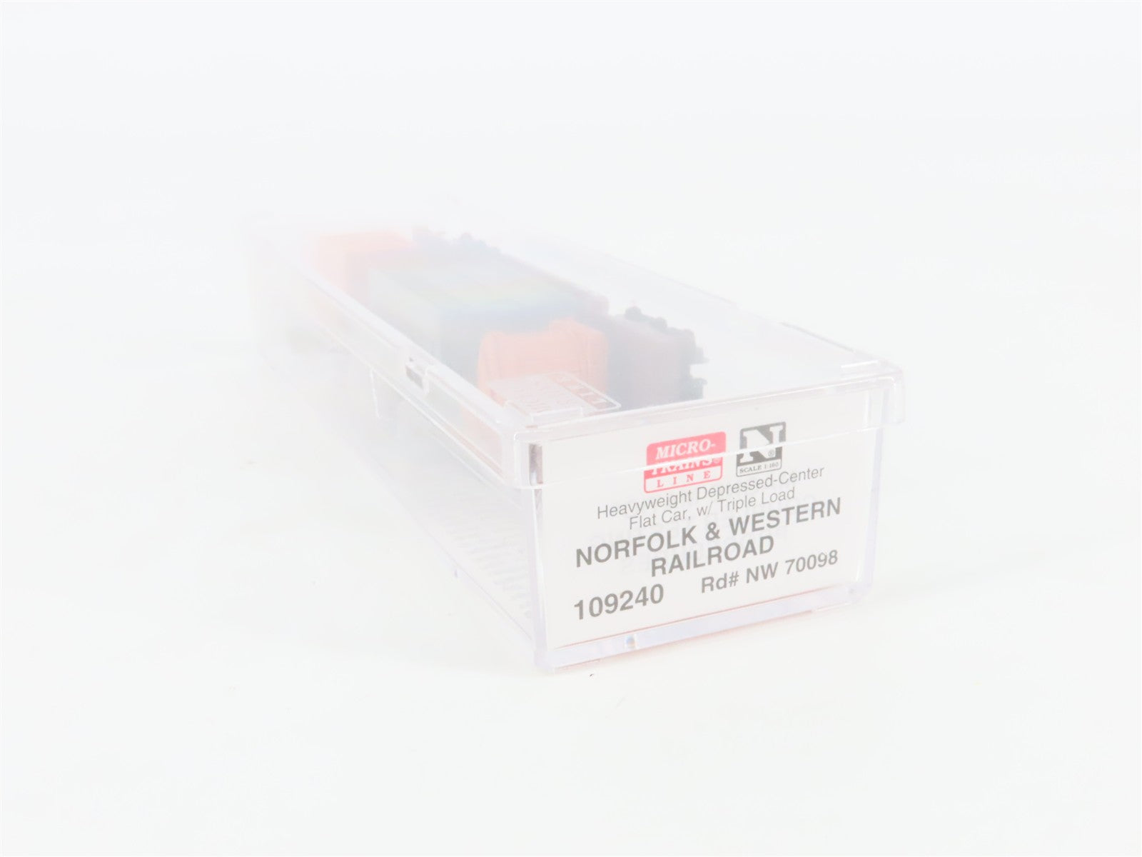 N Scale Micro-Trains MTL 109240 NW Norfolk & Western Flat Car 70098