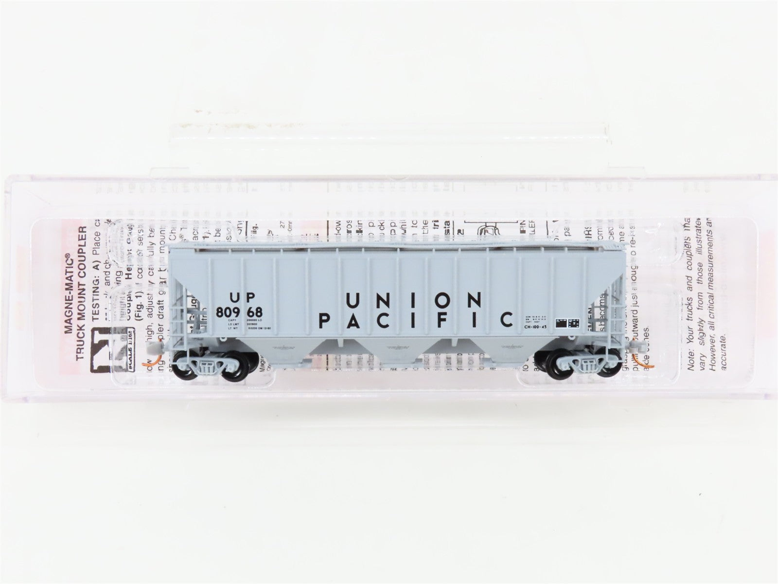 N Scale Micro-Trains MTL 09600101 UP Union Pacific 3-Bay Hopper 80968
