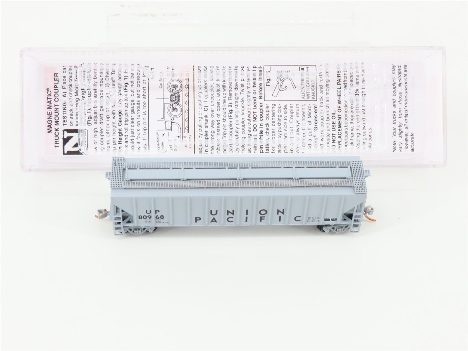N Scale Micro-Trains MTL 09600101 UP Union Pacific 3-Bay Hopper 80968