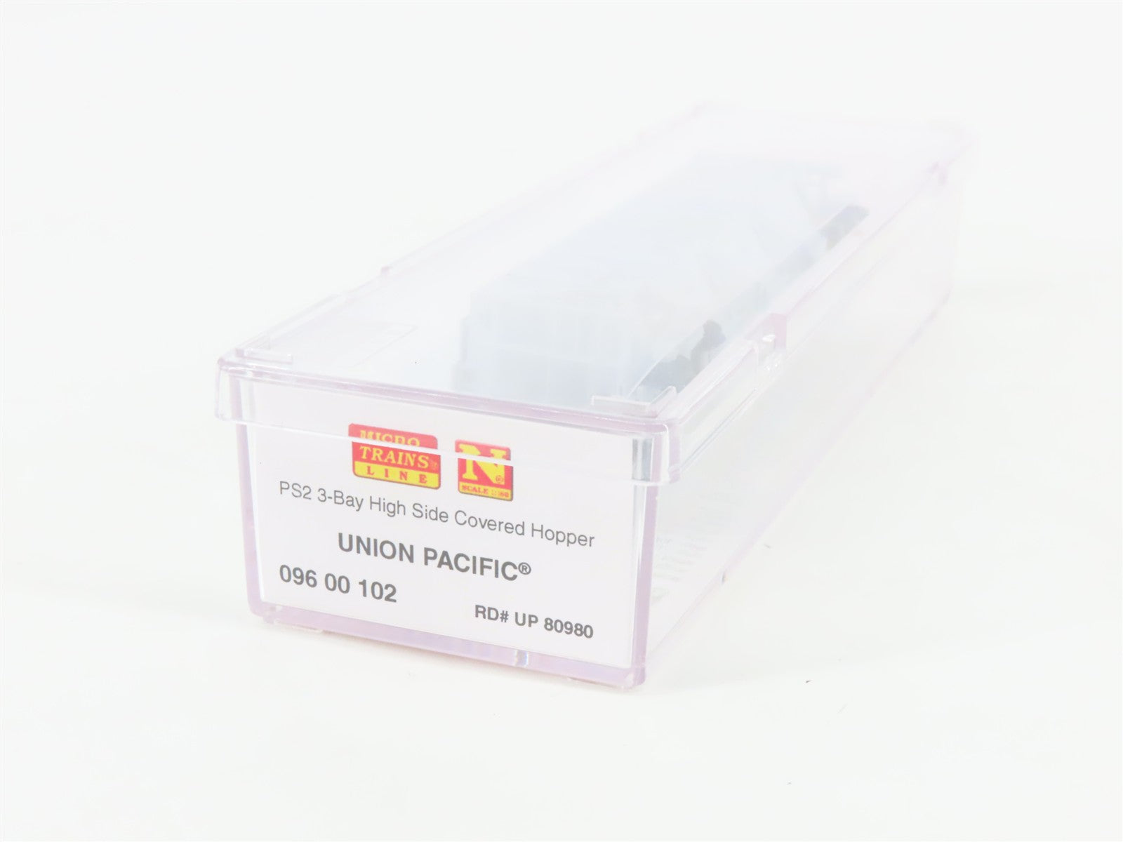 N Scale Micro-Trains MTL 09600102 UP Union Pacific 3-Bay Covered Hopper 80980