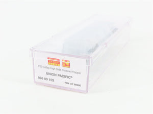 N Scale Micro-Trains MTL 09600102 UP Union Pacific 3-Bay Covered Hopper 80980