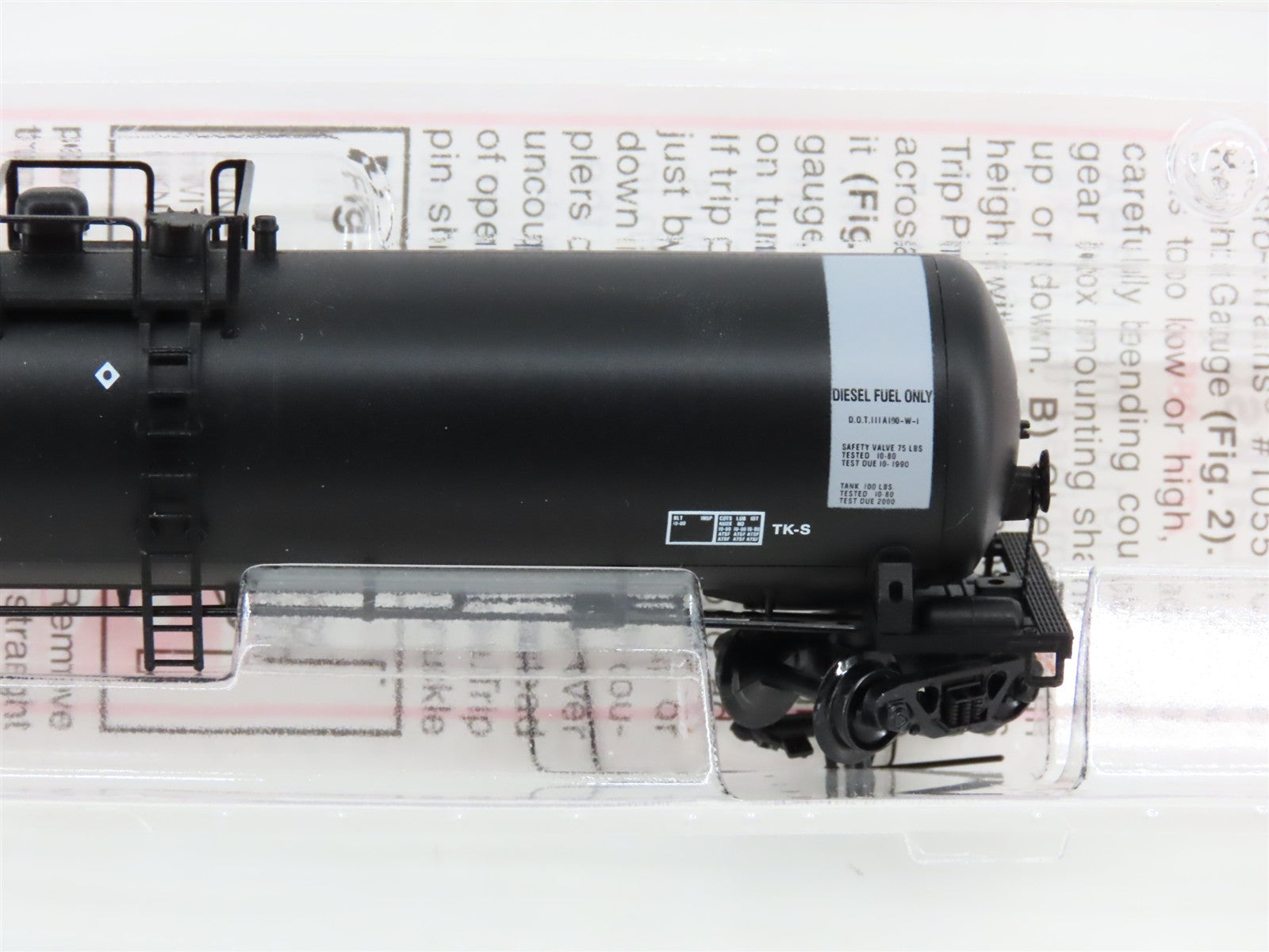 N Scale Micro-Trains MTL NSC03-102 ATSF Santa Fe Tank Car 98626