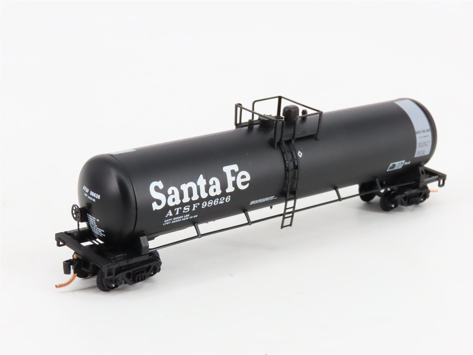 N Scale Micro-Trains MTL NSC03-102 ATSF Santa Fe Tank Car 98626