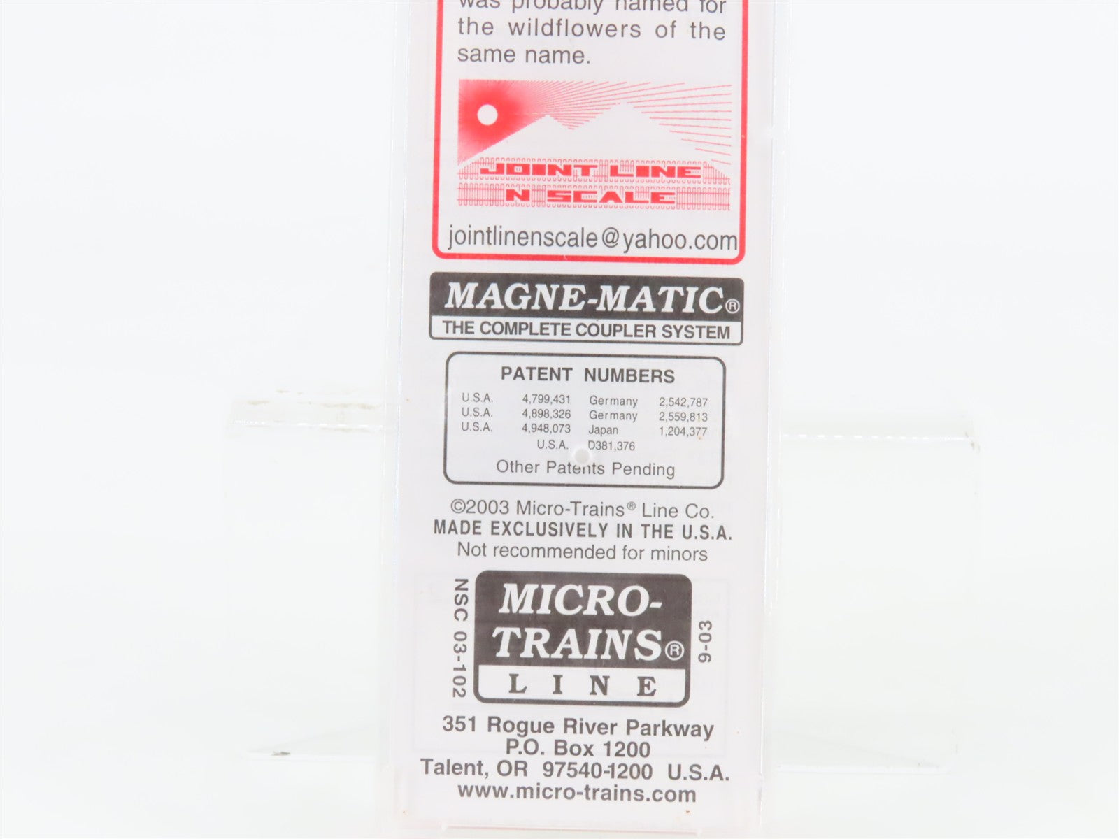 N Scale Micro-Trains MTL NSC03-102 ATSF Santa Fe Tank Car 98626