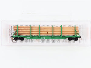 N Scale Micro-Trains MTL 11500012 GPSX Georgia Pacific 65' Log Car 192