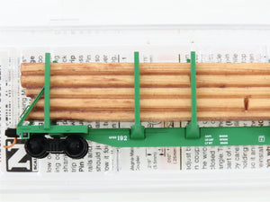 N Scale Micro-Trains MTL 11500012 GPSX Georgia Pacific 65' Log Car 192