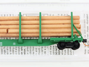 N Scale Micro-Trains MTL 11500012 GPSX Georgia Pacific 65' Log Car 192