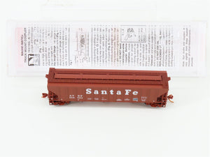 N Scale Micro-Trains MTL 09600010 ATSF Santa Fe 3-Bay Covered Hopper 308694