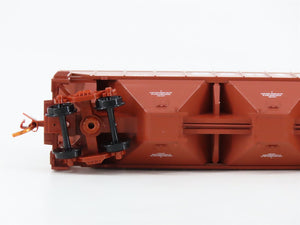 N Scale Micro-Trains MTL 09600010 ATSF Santa Fe 3-Bay Covered Hopper 308694