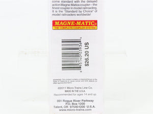 N Scale Micro-Trains MTL 09600010 ATSF Santa Fe 3-Bay Covered Hopper 308694