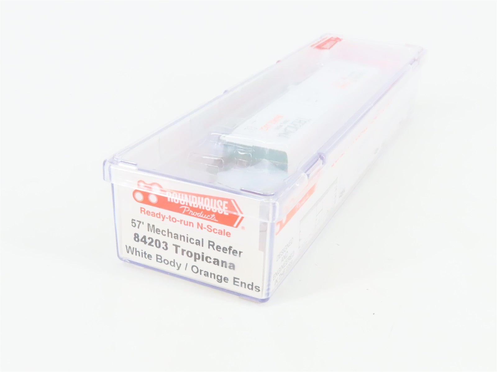 N Scale Roundhouse 84203 TPIX Tropicana 57' Mechanical Reefer 225