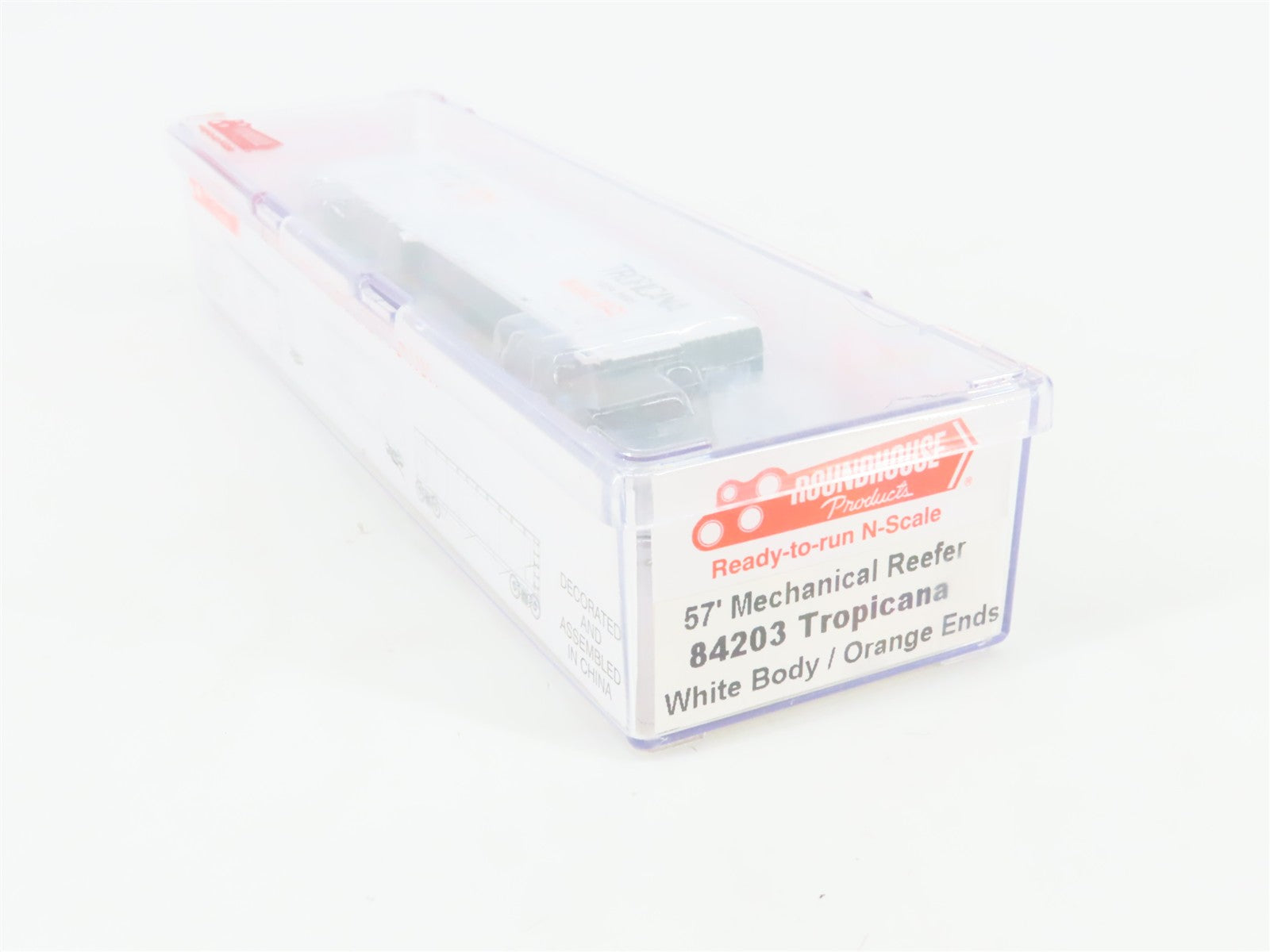 N Scale Roundhouse 84203 TPIX Tropicana 57' Mechanical Reefer 225
