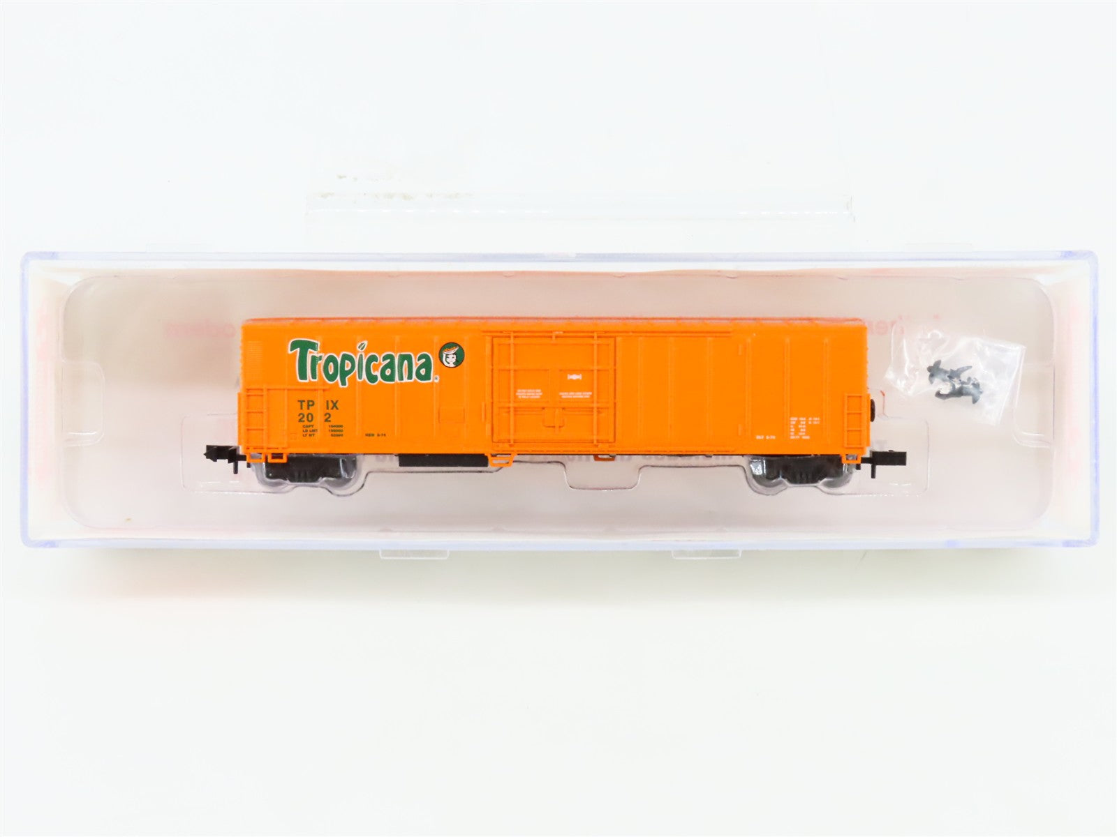 N Scale Roundhouse 84202 TPIX Tropicana 57' Mechanical Reefer 202