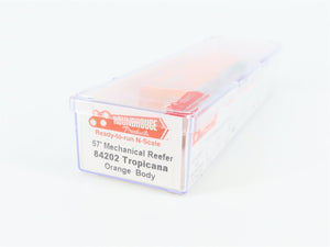 N Scale Roundhouse 84202 TPIX Tropicana 57' Mechanical Reefer 202