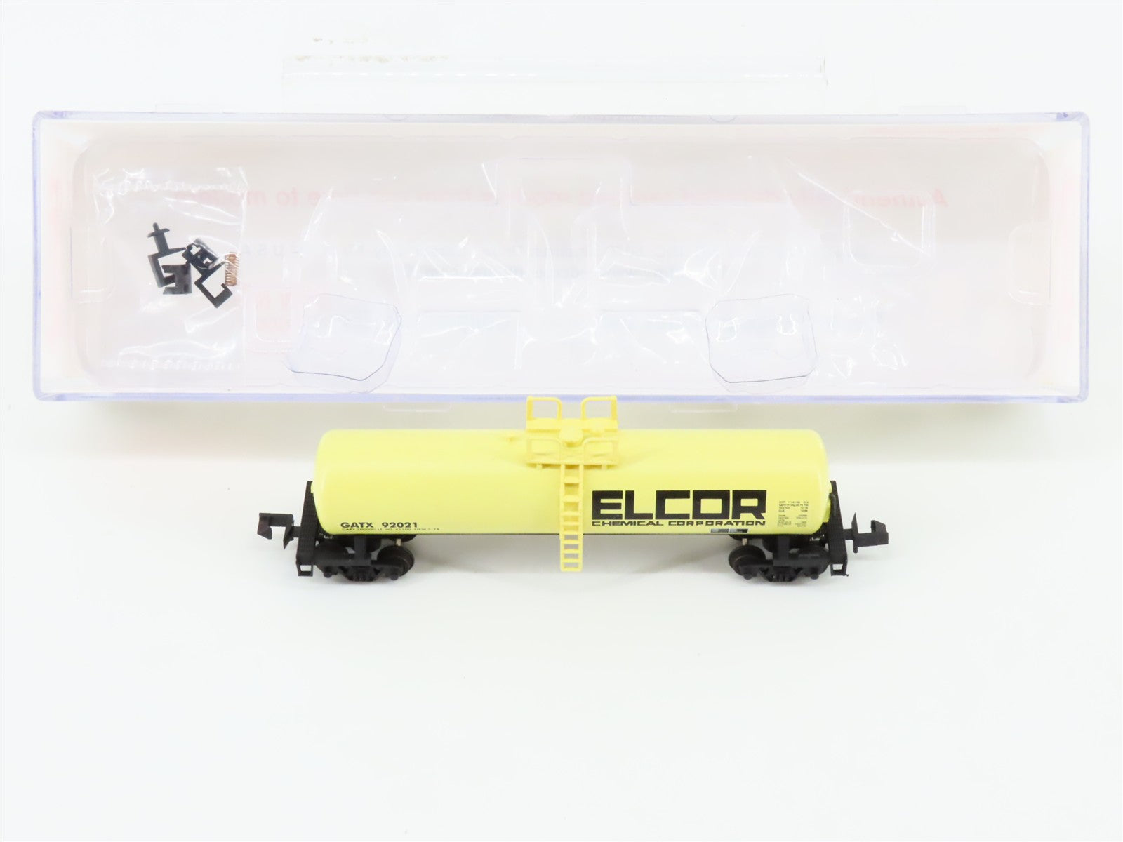 N Scale Roundhouse 8383 GATX Elcor Chemical 50' Modern Tank Car 92021