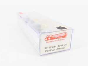N Scale Roundhouse 8383 GATX Elcor Chemical 50' Modern Tank Car 92021