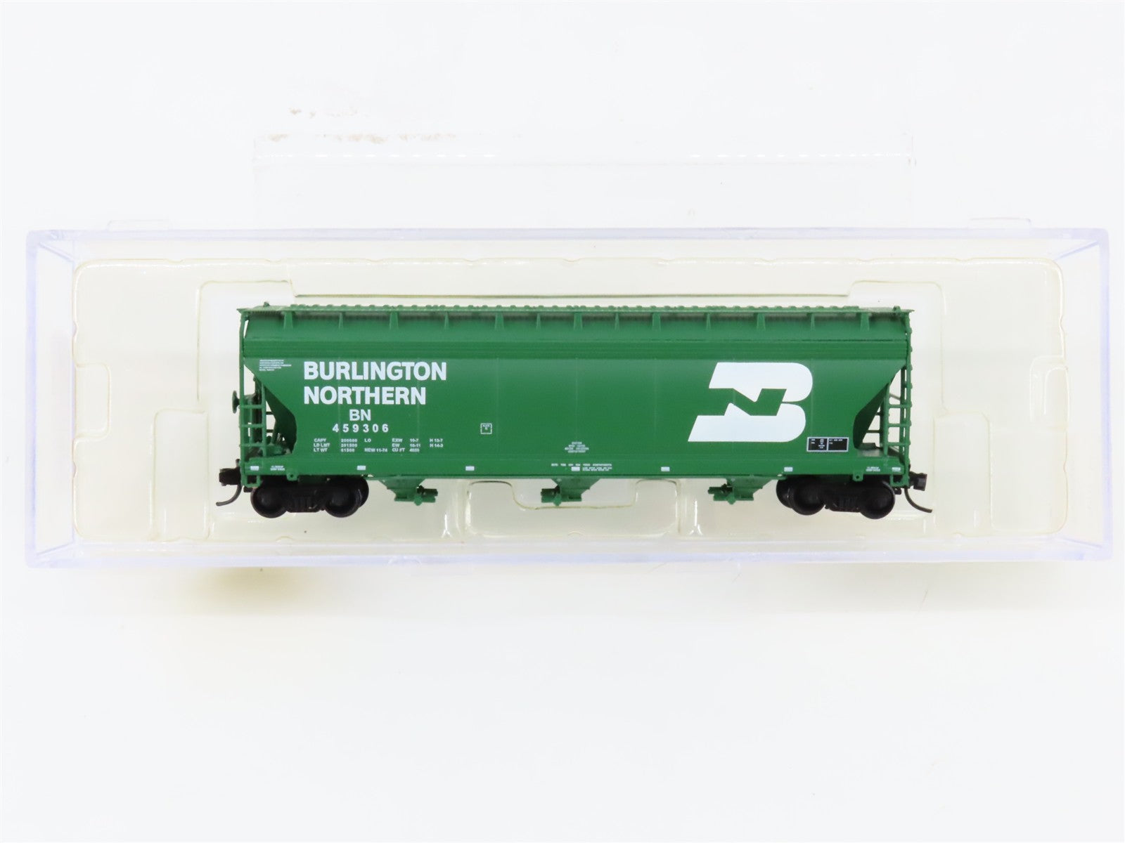 N Scale InterMountain 67001-35 BN Burlington Northern 3-Bay Hopper 459306