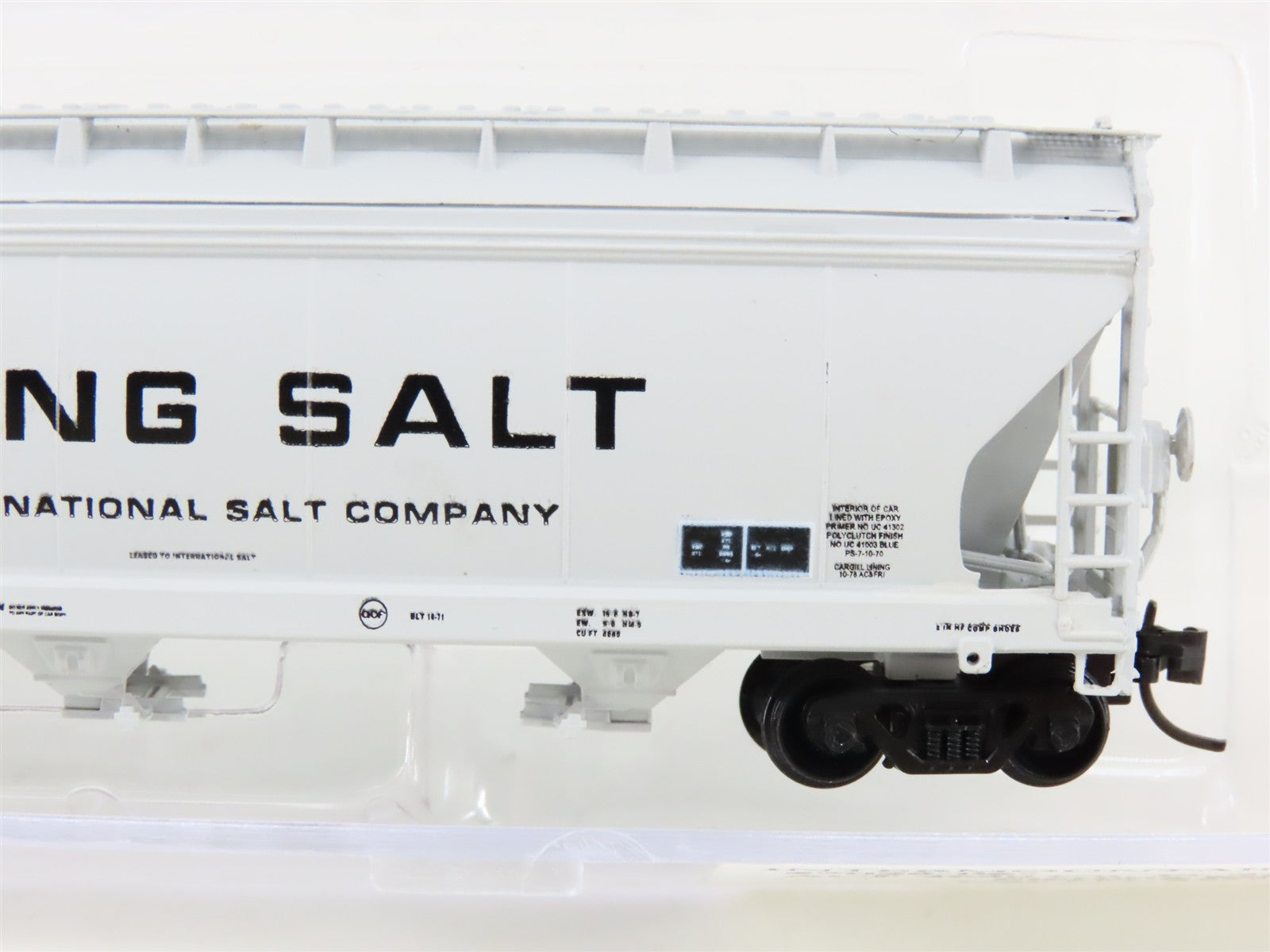 N Scale InterMountain 67026-06 ACFX Sterling Salt 3-Bay Hopper 49114