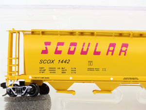 N Scale Micro-Trains MTL 65106-04 SCOX Scoular Cylindrical Covered Hopper 1442