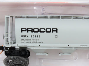 N Scale InterMountain 65126-07 UNPX Procor Cylindrical Covered Hopper 120225