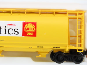 N Scale Bowser 37253 SCPX Shell Chemical 3-Bay Covered Hopper 3502