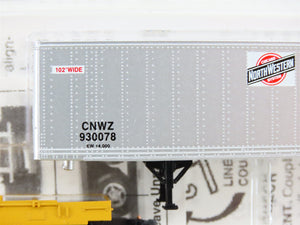 N Scale Micro-Trains MTL 64024 C&NW Chicago & North Western Flat Car 780501