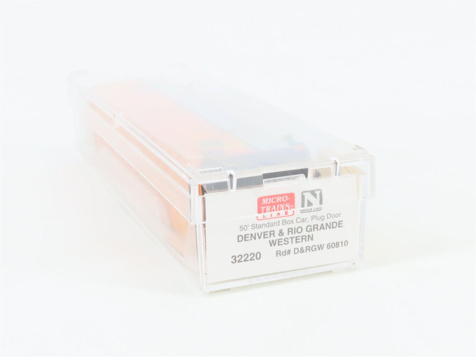 N Scale Micro-Trains MTL 32220 D&RGW Rio Grande 50' Plug Door Box Car 60810