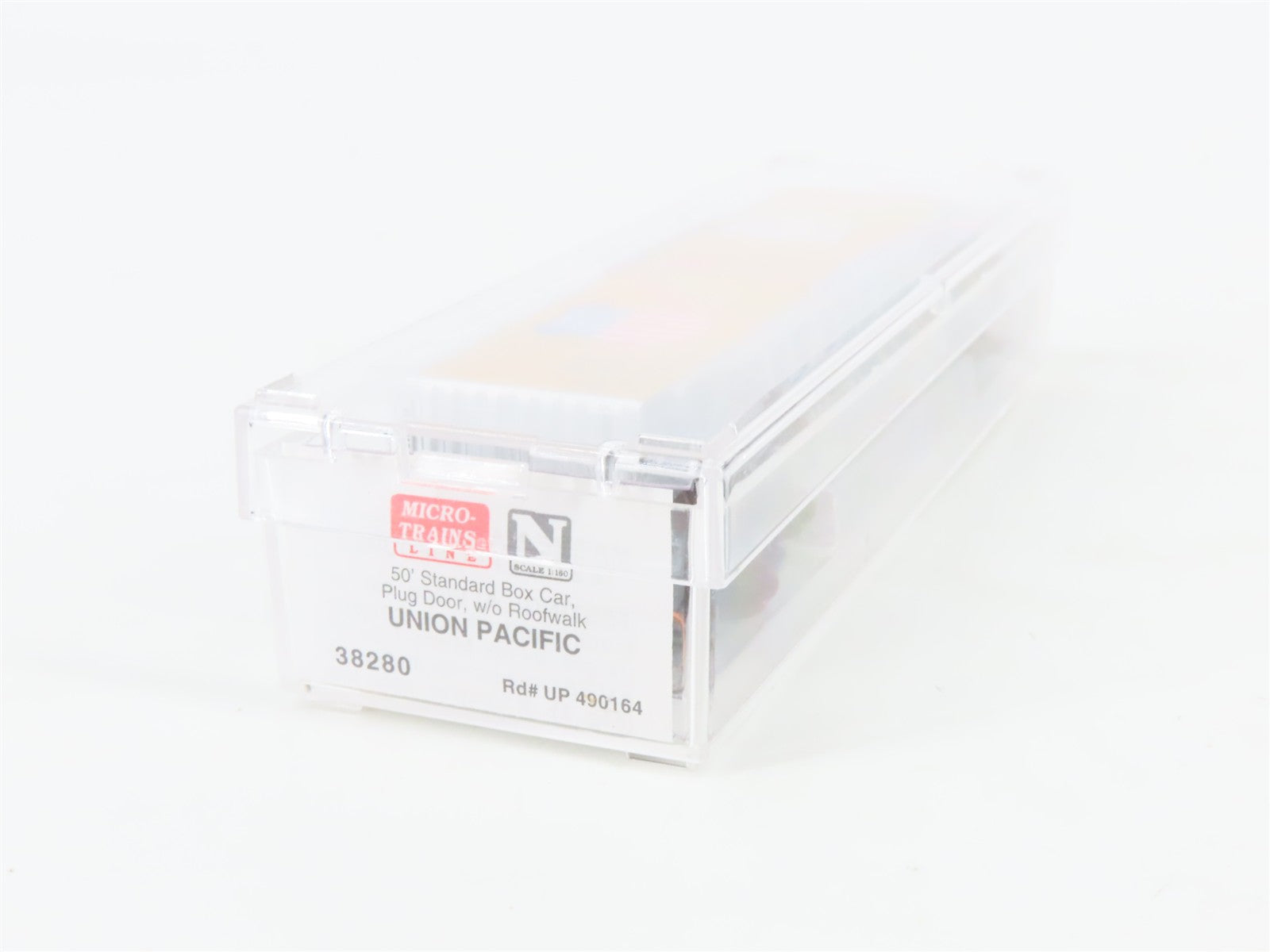 N Scale Micro-Trains MTL 38280 UP Union Pacific 50' Plug Door Box Car 490164