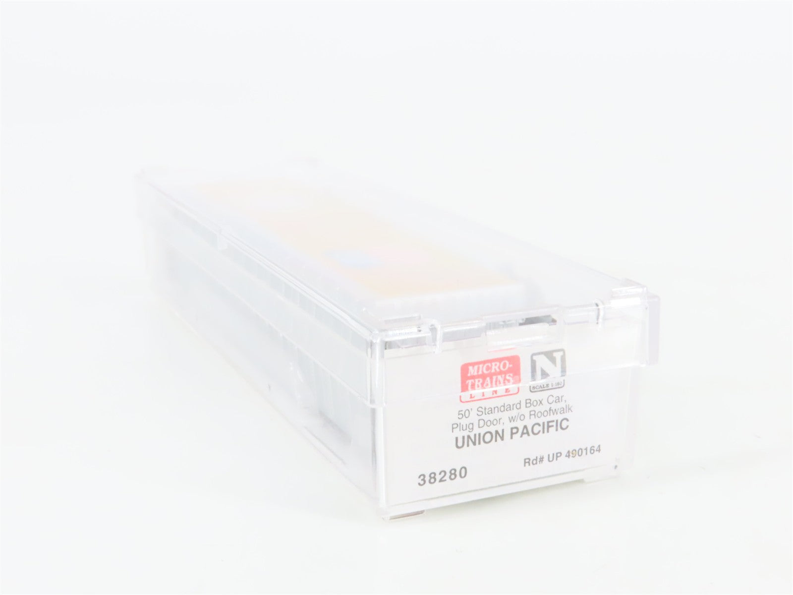 N Scale Micro-Trains MTL 38280 UP Union Pacific 50' Plug Door Box Car 490164
