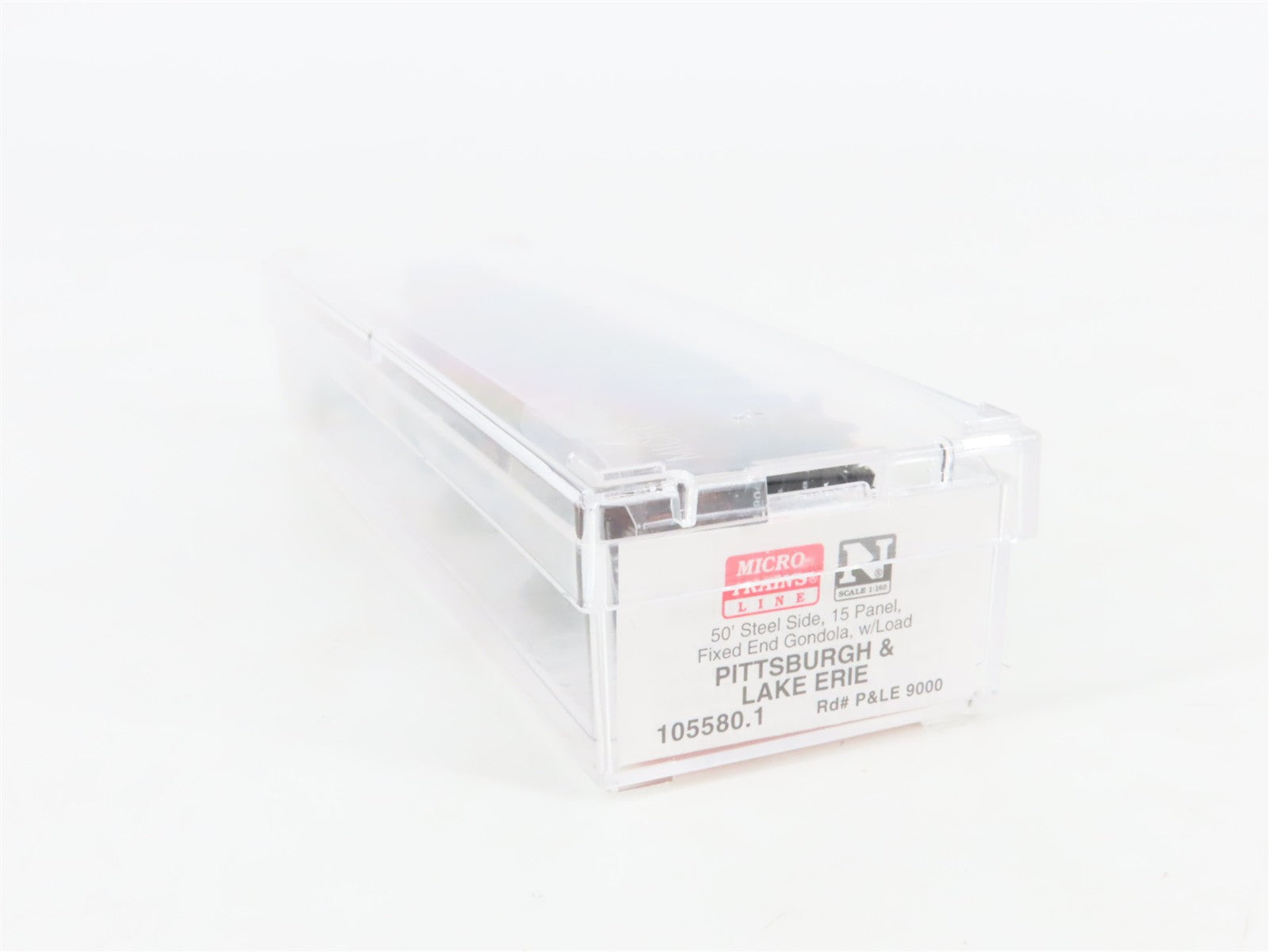 N Scale Micro-Trains MTL 105580.1 P&LE Pittsburgh & Lake Erie 50' Gondola 9000