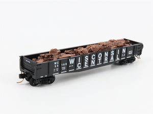 N Scale Micro-Trains MTL 04600330 WC Wisconsin Central 50' Gondola 55169