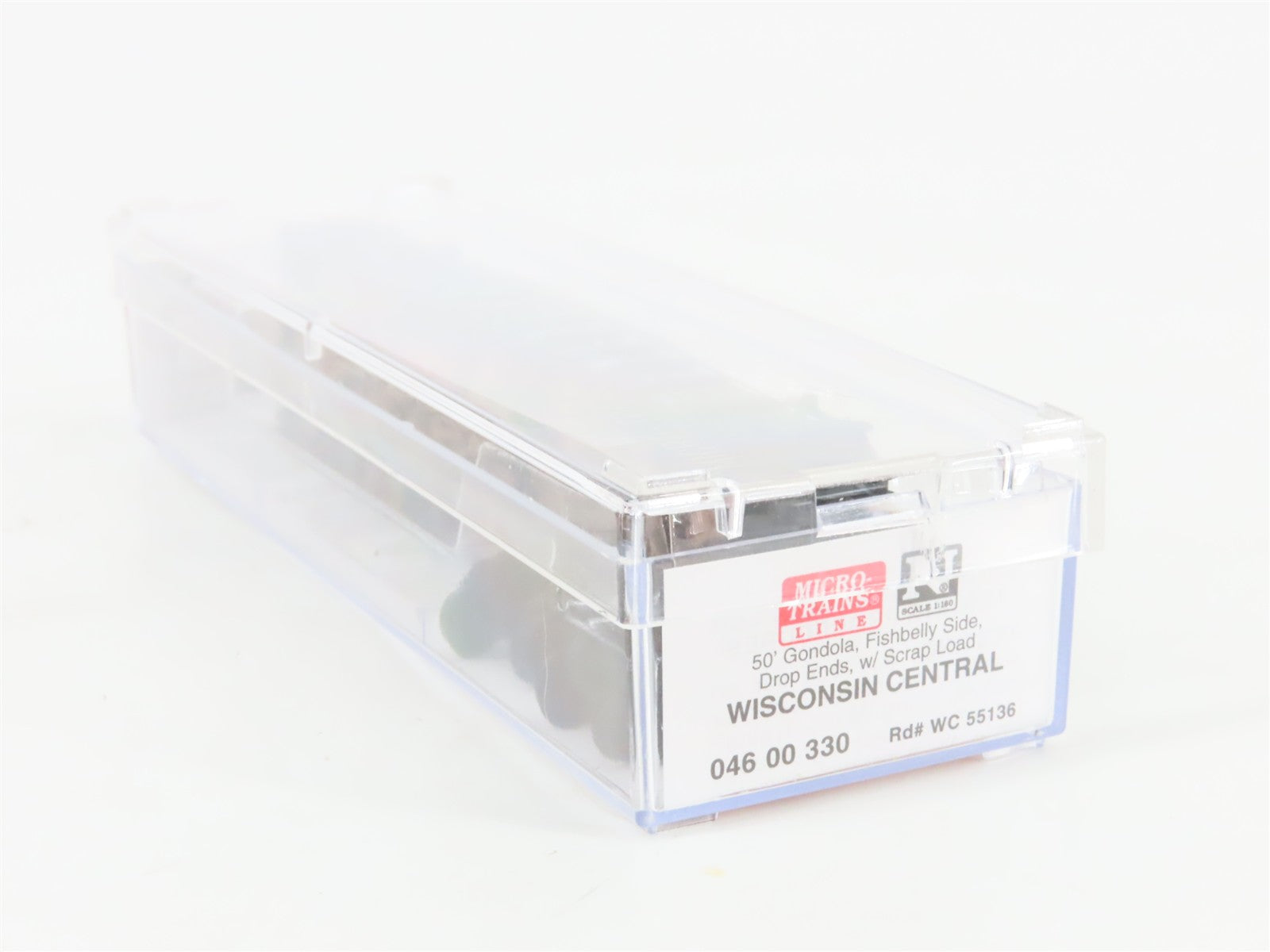N Scale Micro-Trains MTL 04600330 WC Wisconsin Central 50' Gondola 55169