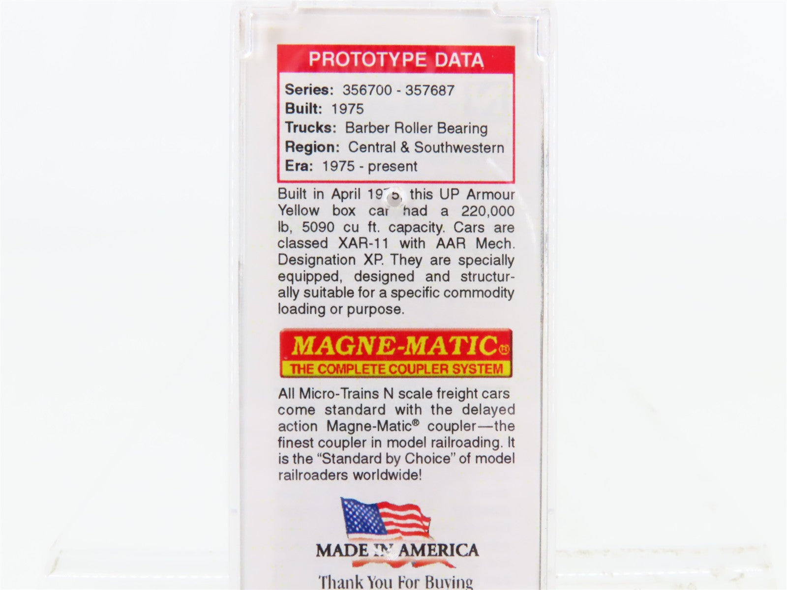 N Scale Micro-Trains MTL 02500760 MP Missouri Pacific 50' Box Car 357200